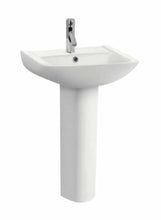Load image into Gallery viewer, Monty Rectangle Pedestal Basin Sink

