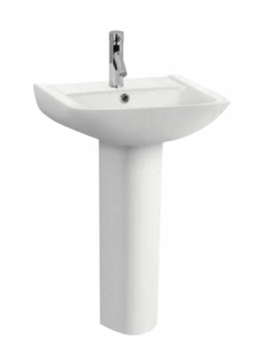 Monty Rectangle Pedestal Basin Sink