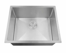 Load image into Gallery viewer, Jedediah 23&quot;W Stainless Steel Kitchen Sink
