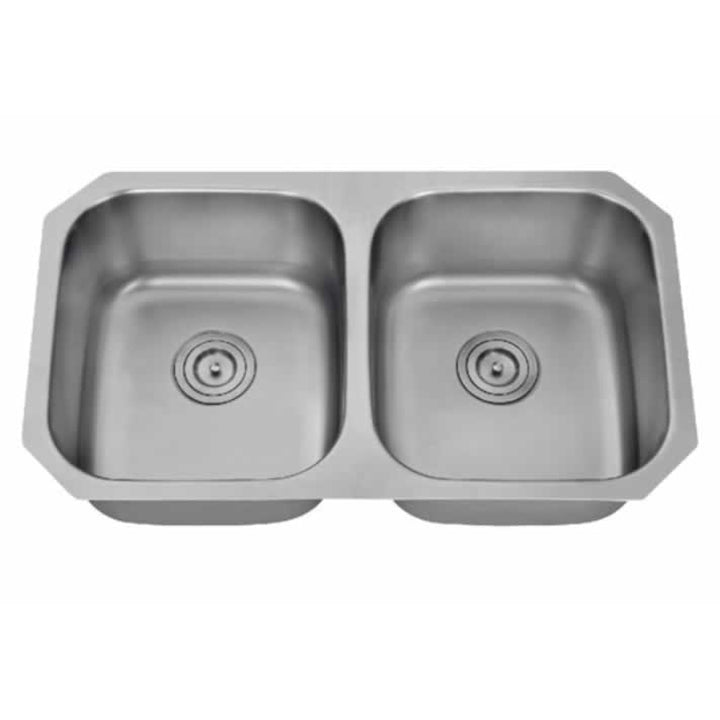 Lavinia 33" Undermount Stainless Steel Double Basin Kitchen Sink