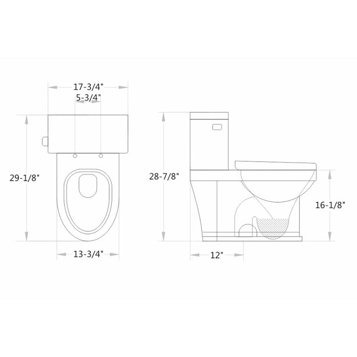 Ambrose One-Piece Toilet