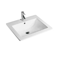 Load image into Gallery viewer, White Ceramic 21&quot;W x 18&quot;D Integrated Vanity Top

