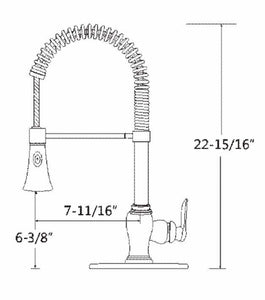 Abby Single Kitchen Faucet