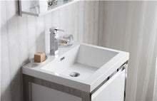 Load image into Gallery viewer, Lake 24&quot; Wall Mounted Vanity With Reinforced Acrylic Sink
