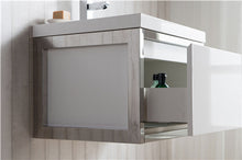 Load image into Gallery viewer, Lake 24&quot; Wall Mounted Vanity With Reinforced Acrylic Sink
