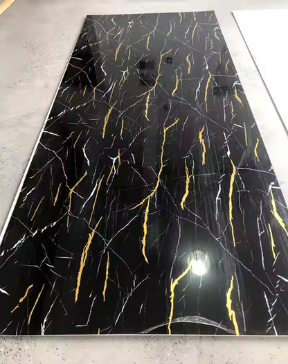Gilded Marquina Gold PVC Shower Wall Panel