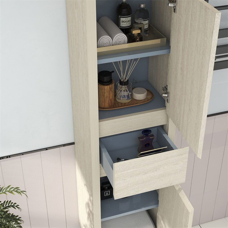 Louis Wall Mounted Linen Cabinet