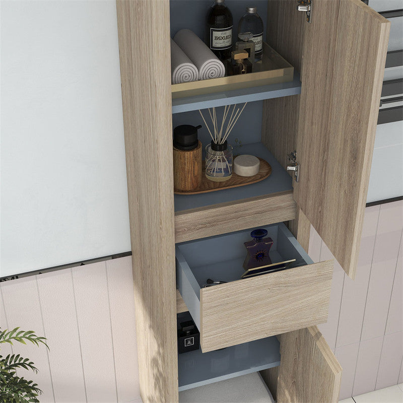 Louis Wall Mounted Linen Cabinet