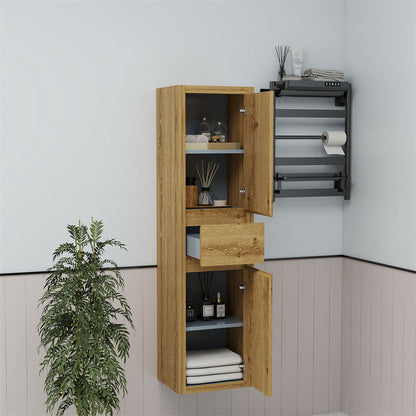 Louis Wall Mounted Linen Cabinet