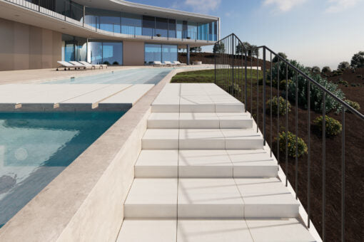 Concrete Beige Sintered Stone Pavers