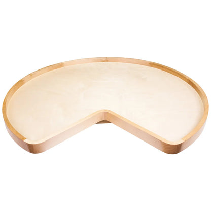 Lois Wood Lazy Susan Shelf with Swivel