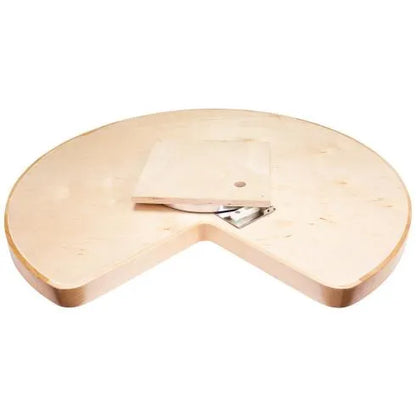 Lois Wood Lazy Susan Shelf with Swivel