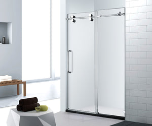Freja Single Sliding Frameless Shower Door