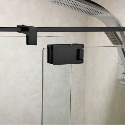 Castor Single Frameless Pivot Shower Door