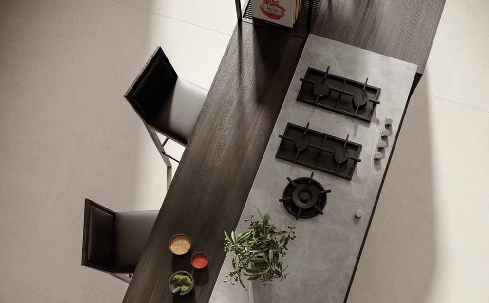 Atlas Plan PorcelainTop™ Light Grey Stone Porcelain Slab