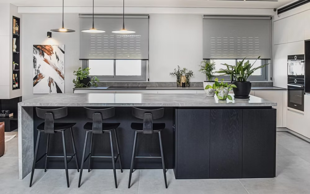 Atlas Plan PorcelainTop™ Light Grey Stone Porcelain Slab