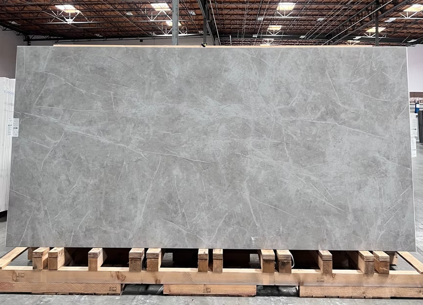 Atlas Plan PorcelainTop™ Light Grey Stone Porcelain Slab
