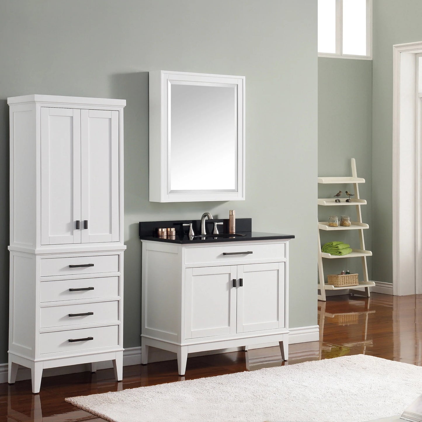 Madison 24" Freestanding Linen Cabinet