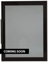 Load image into Gallery viewer, Black Aluminum Frame Clear Tempered Glass
