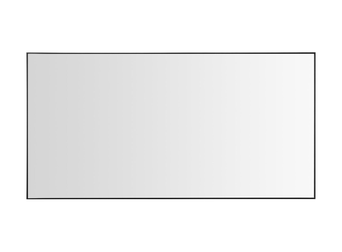 Boffi Mirror, Matte Black, 55 inch