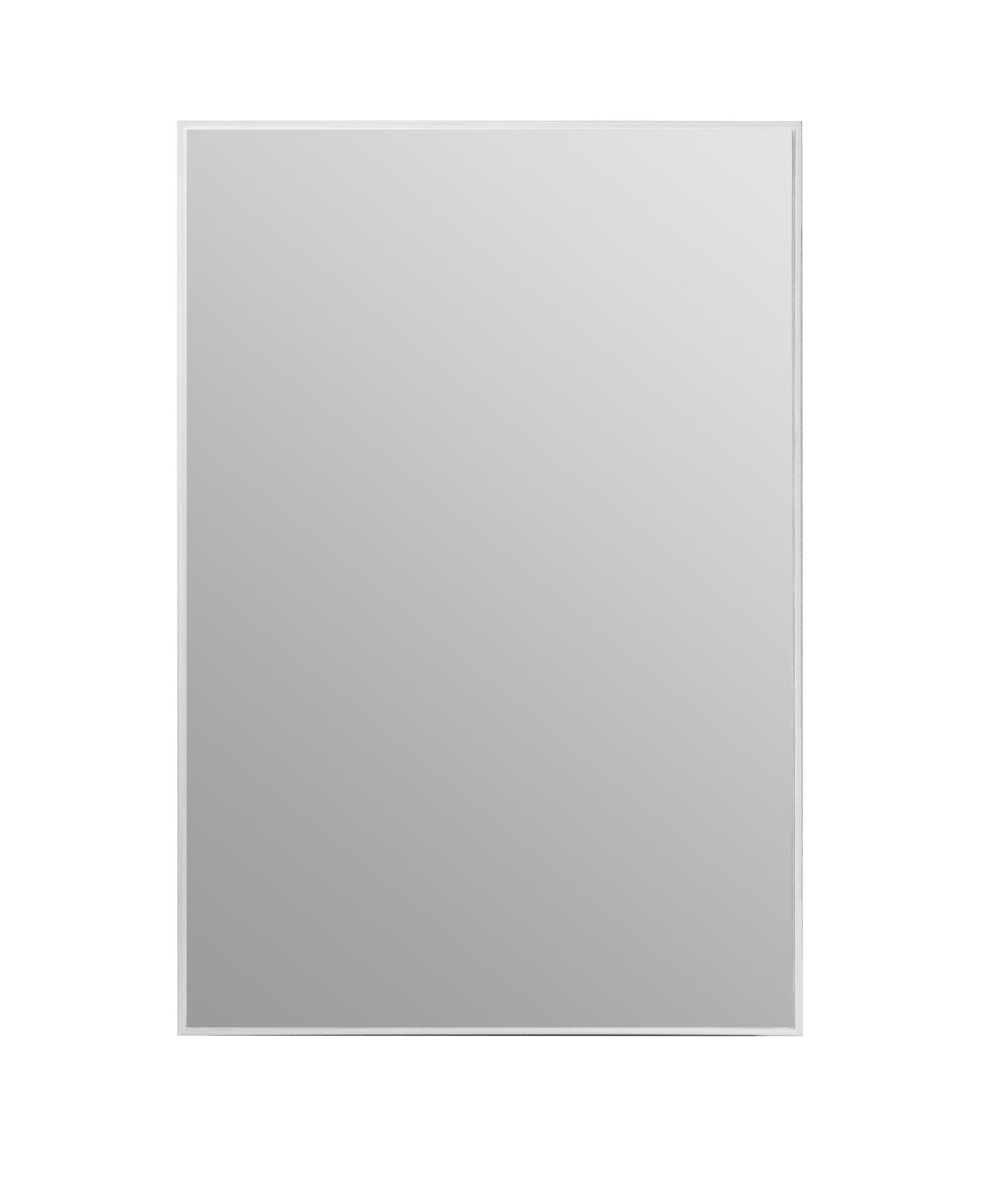 Boffi Mirror, Matte White, 24 inch