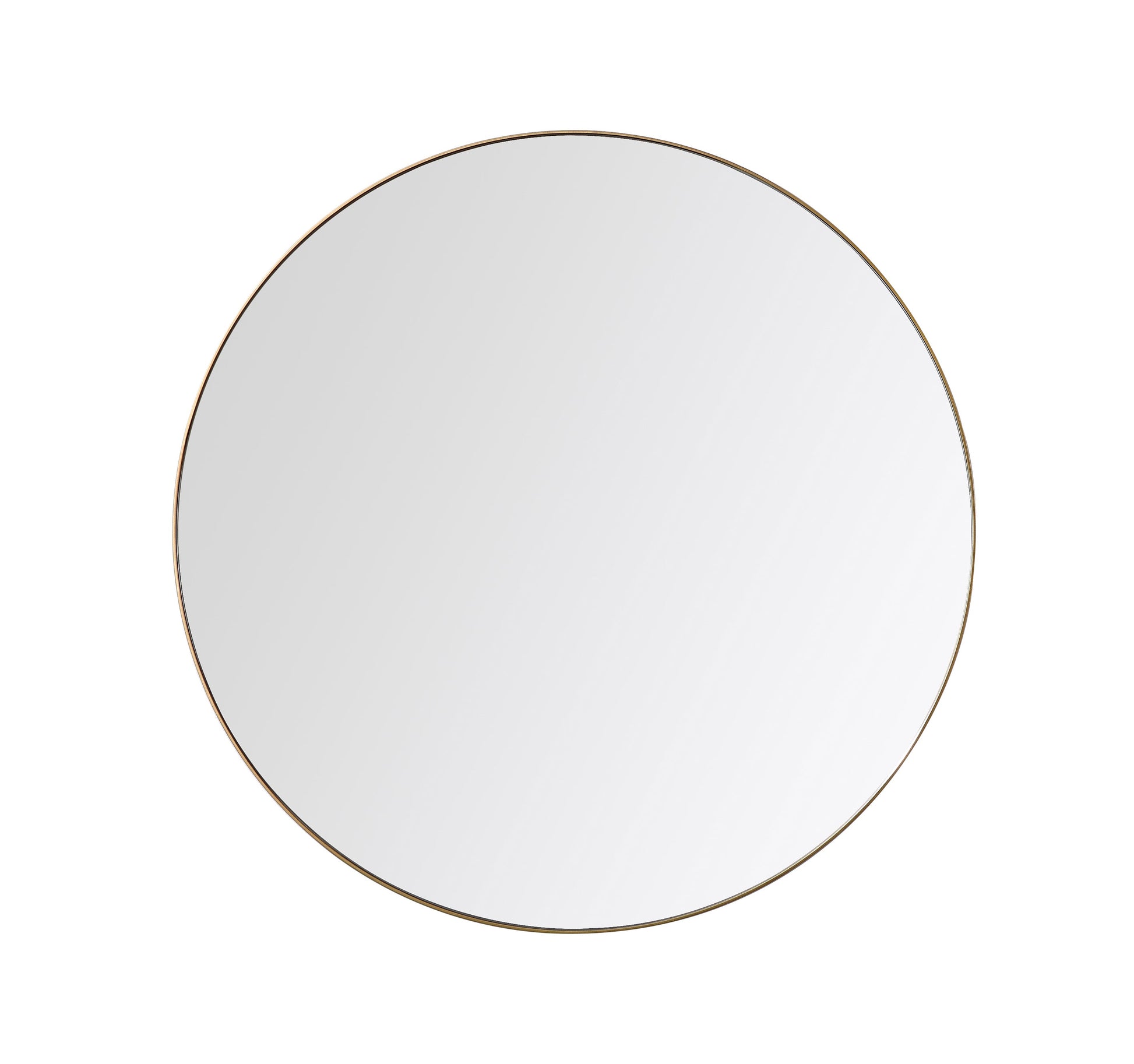 Shell Mirror, Dark Gold, 30 inch