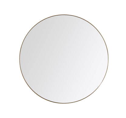 Shell Mirror, Dark Gold, 30 inch