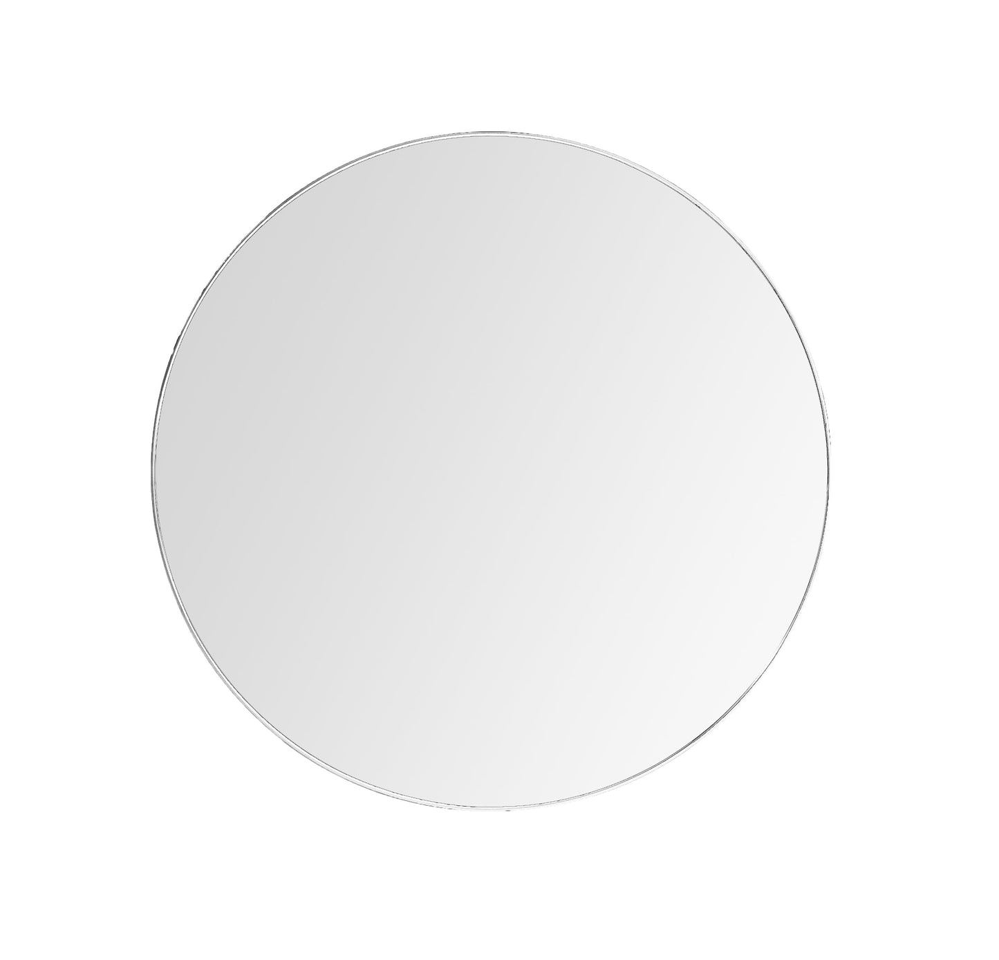 Shell Mirror, Matte White, 30 inch