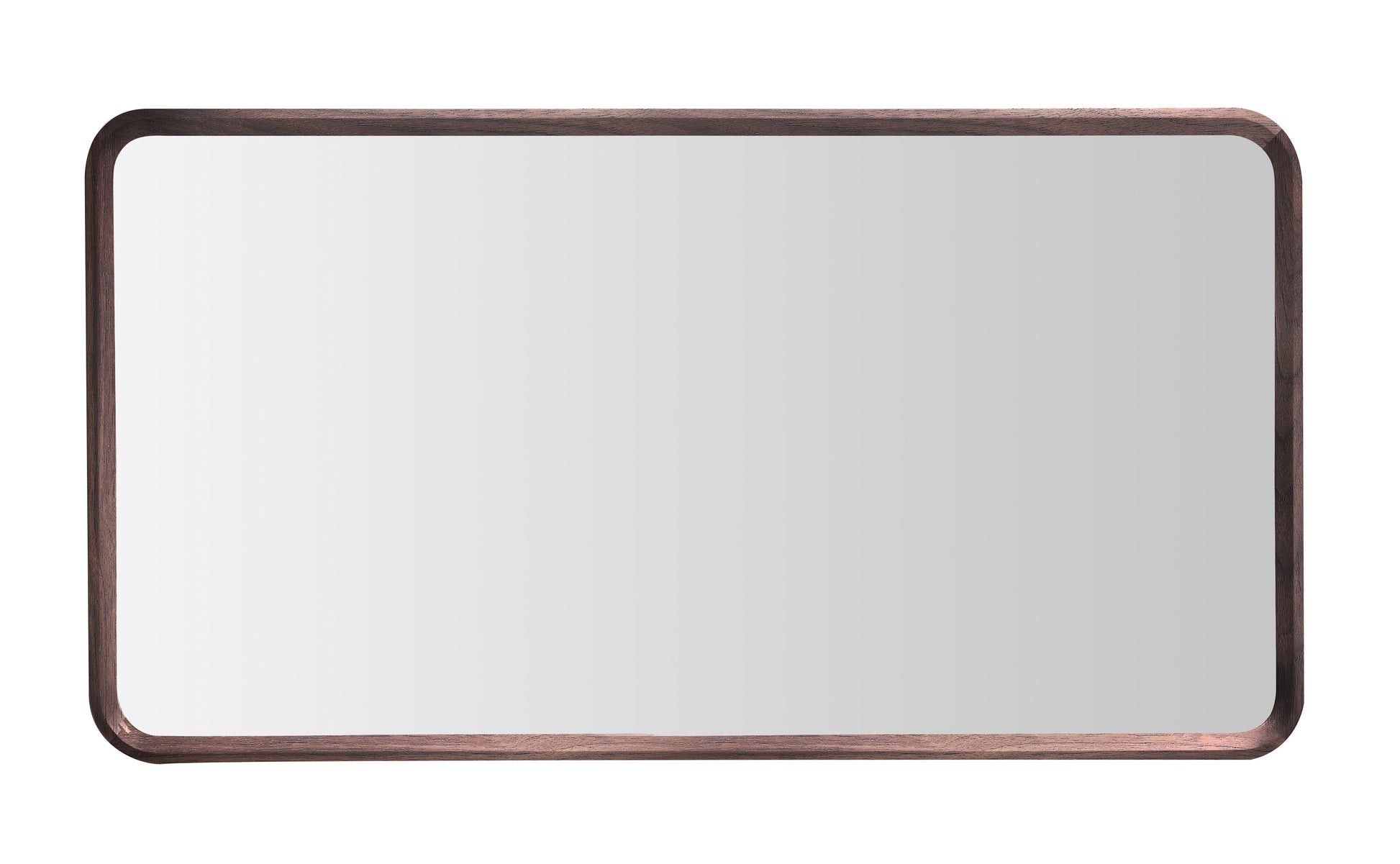 Vela Mirror, Dark Walnut, 55 inch