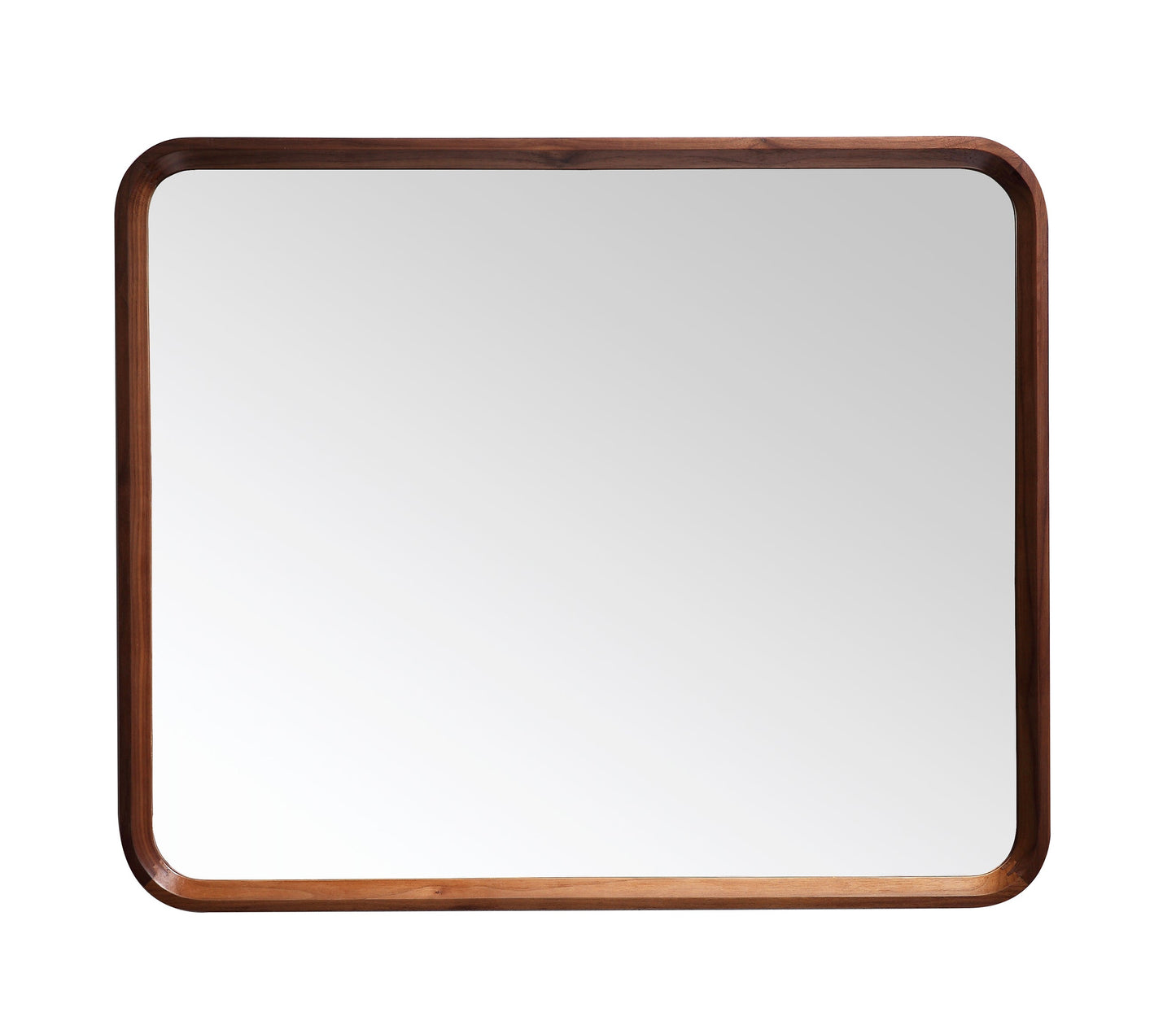 Vela Mirror, Walnut, 36 inch