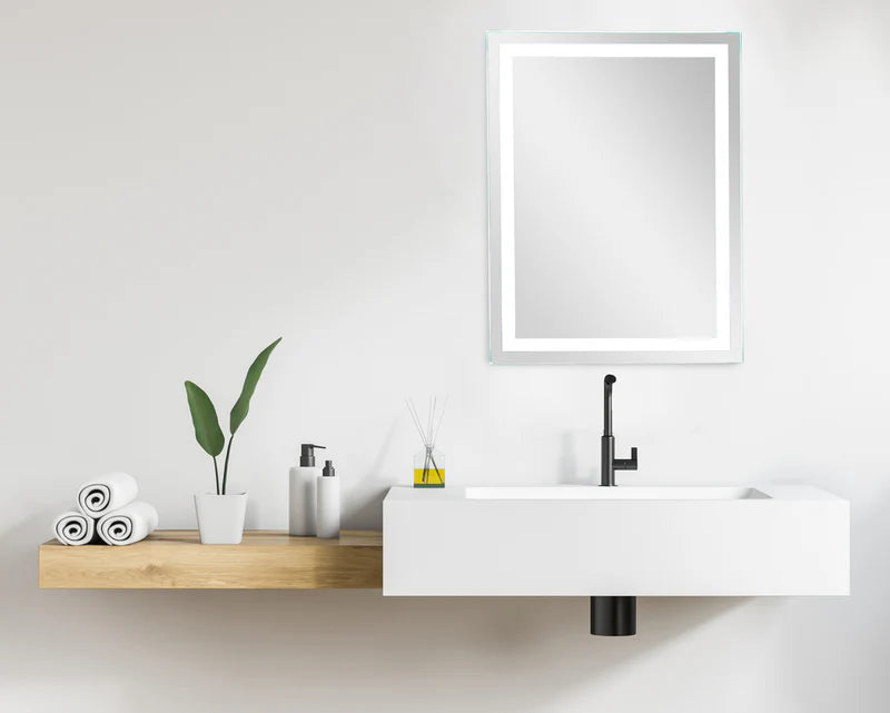 Aura Frameless LED Mirror