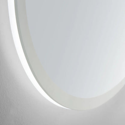 Modern Luna Frameless LED Mirror