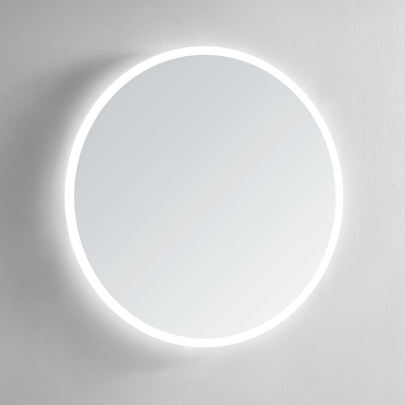 Modern Luna Frameless LED Mirror