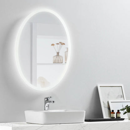 Modern Aurora Frameless LED Mirror