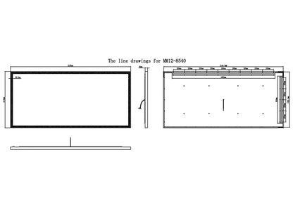 Vera Framed LED Mirror