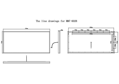 Astral Frameless LED Mirror