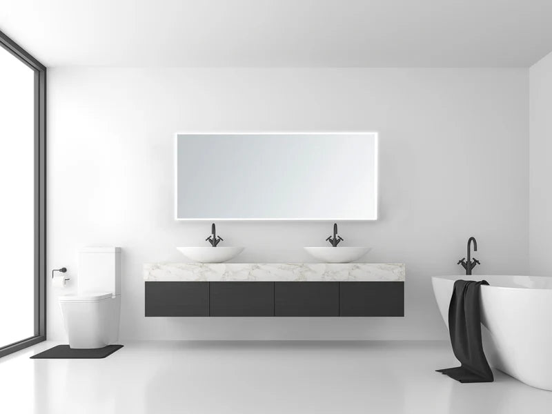 Astral Frameless LED Mirror