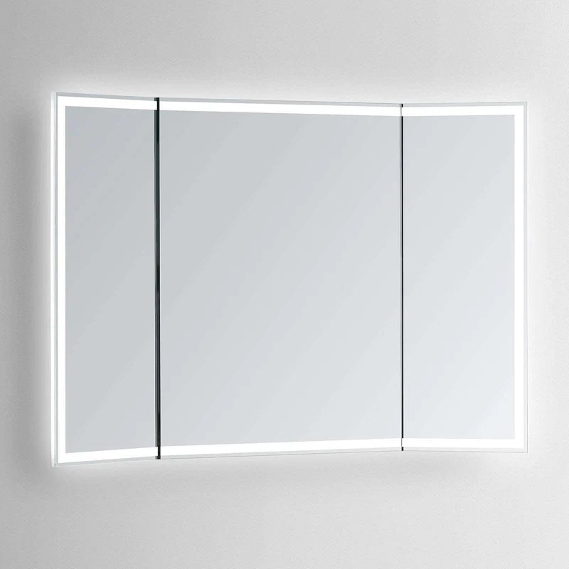 Stella Tri-Fold Frameless LED Mirror