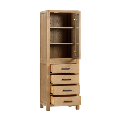 [CLEARANCE] Avanity Modero 18" Linen Cabinet in Oak Color