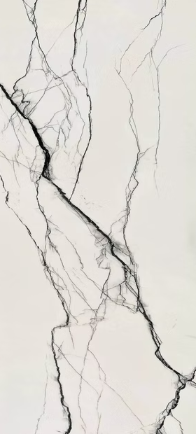 Florim PorcelainTop™ Marble Breach White Porcelain Slab