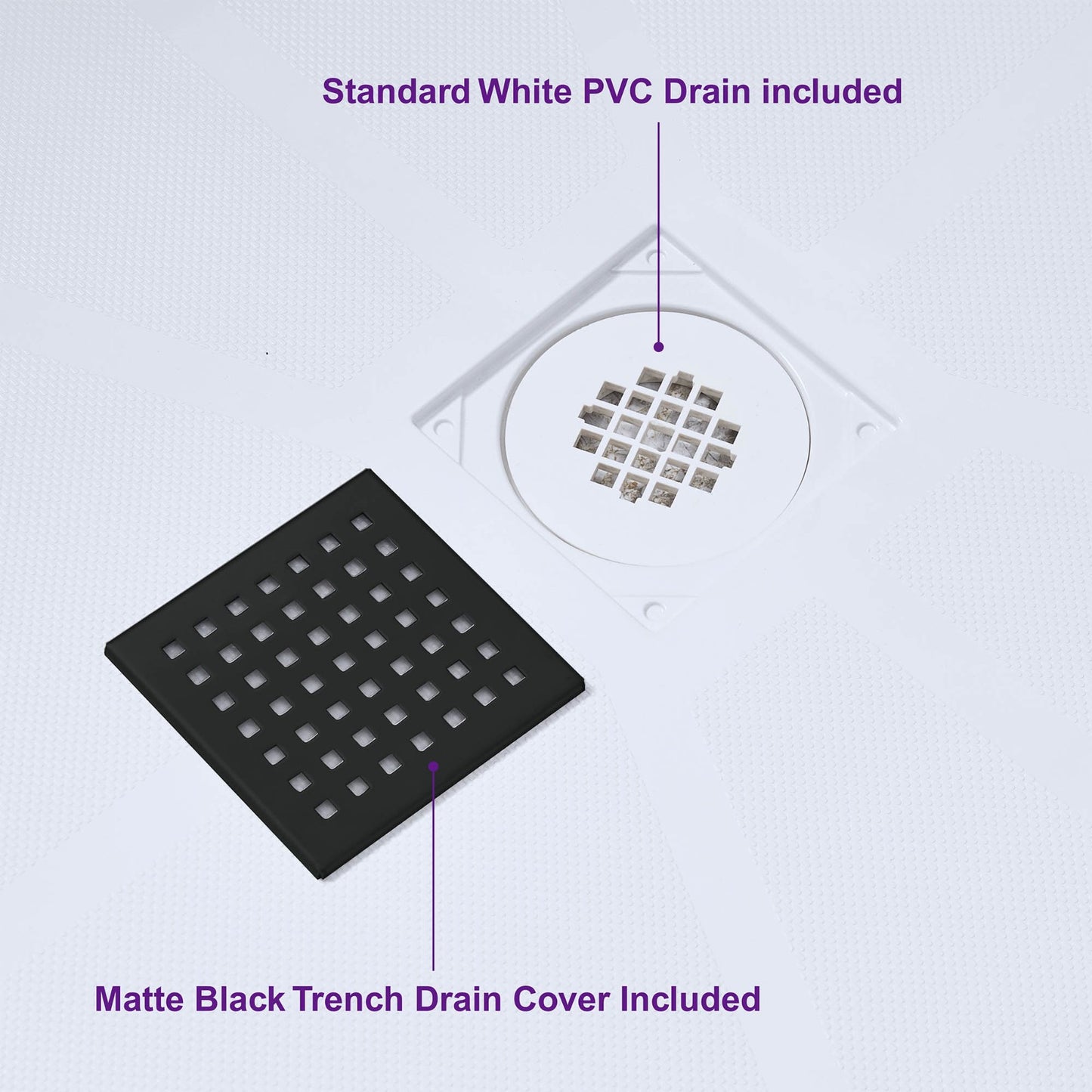 Heartland Solid Surface Shower Base Pan