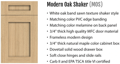Modern Oak Shaker