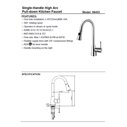 Dakota Kitchen Faucet