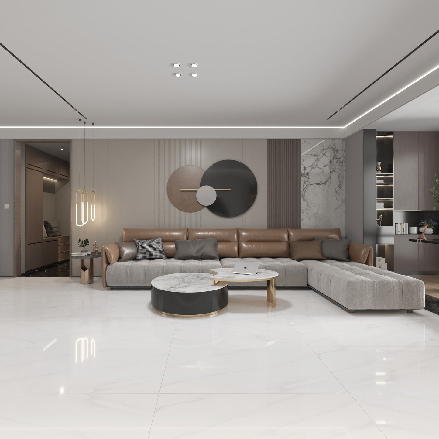 Marmol Aspen Porcelain Tile