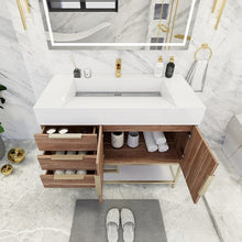 Load image into Gallery viewer, Bethany 42&quot; Freestanding Vanity With Reinforced Acrylic Sink
