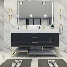 Load image into Gallery viewer, Bethany 60&quot; Freestanding Vanity With Reinforced Acrylic Sink
