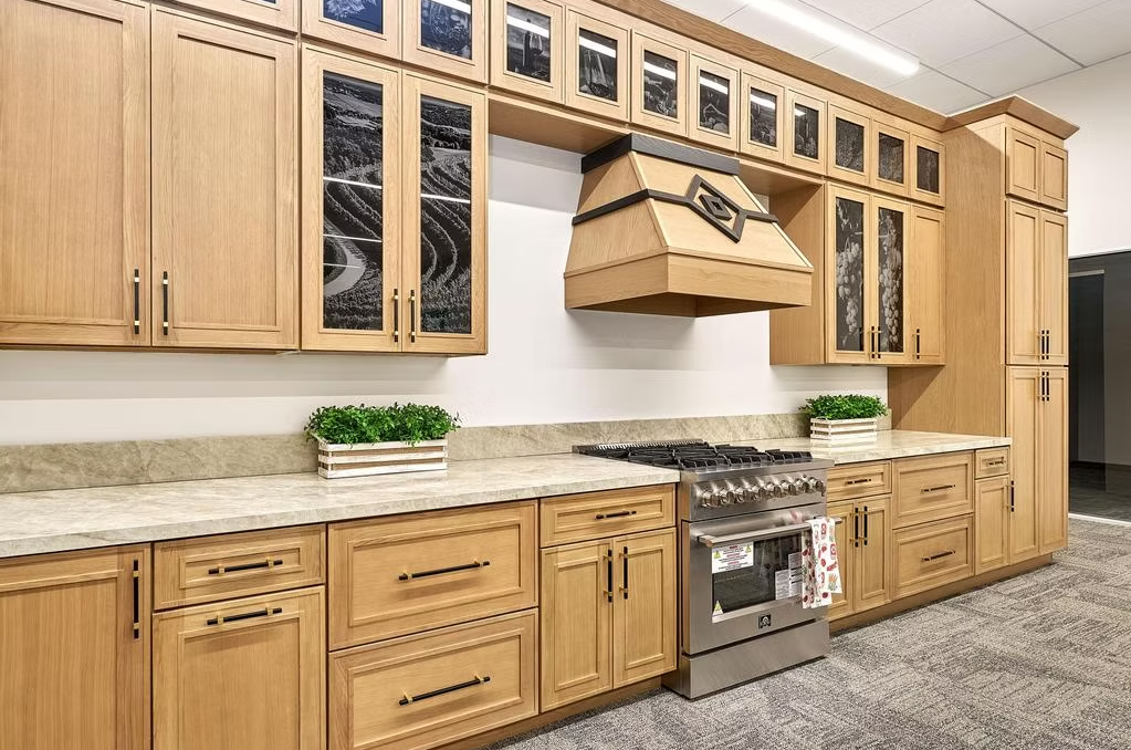 Oak Natural Double Slim Shaker