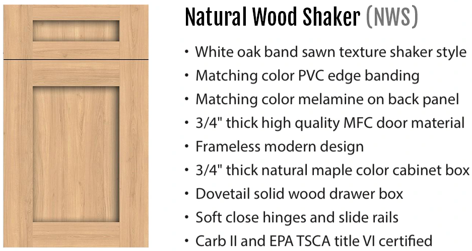 Natural Wood Shaker
