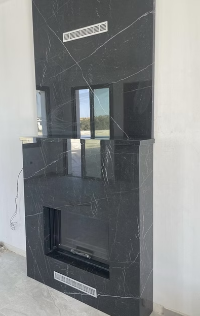 Atlas Plan PorcelainTop™ Nero Marquina Porcelain Slab