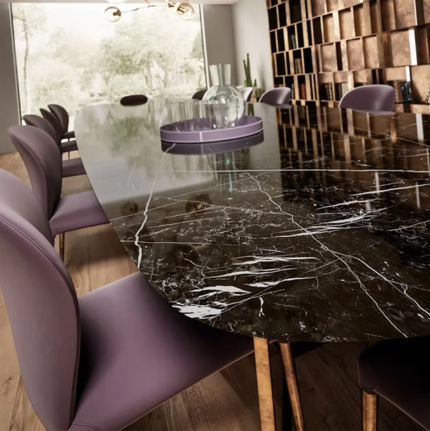 Atlas Plan PorcelainTop™ Nero Marquina Porcelain Slab